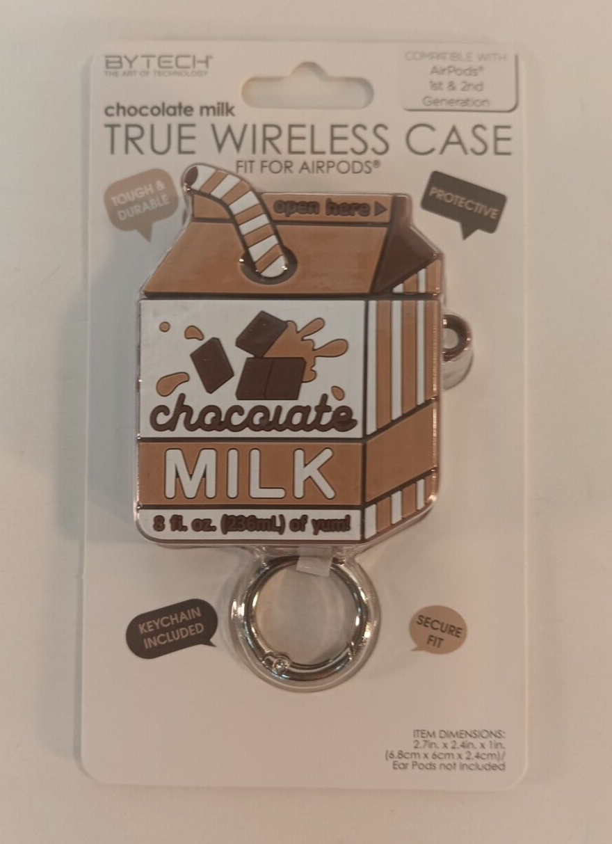 Chocolate Milk True Wireless Airpod Case 1st & 2nd Generation -BYTECH - NIB
