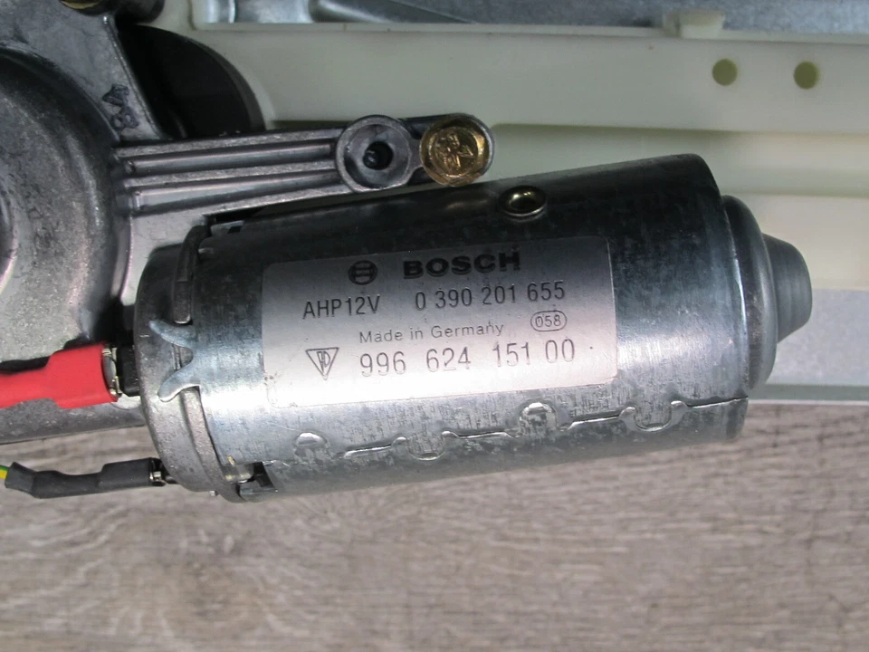 PORSCHE BOXSTER 986 1997-2002 ALERÓN MALETERO TRASERO ACCIONAMIENTO MECANISMO MONTAJE Foto 4 de 4