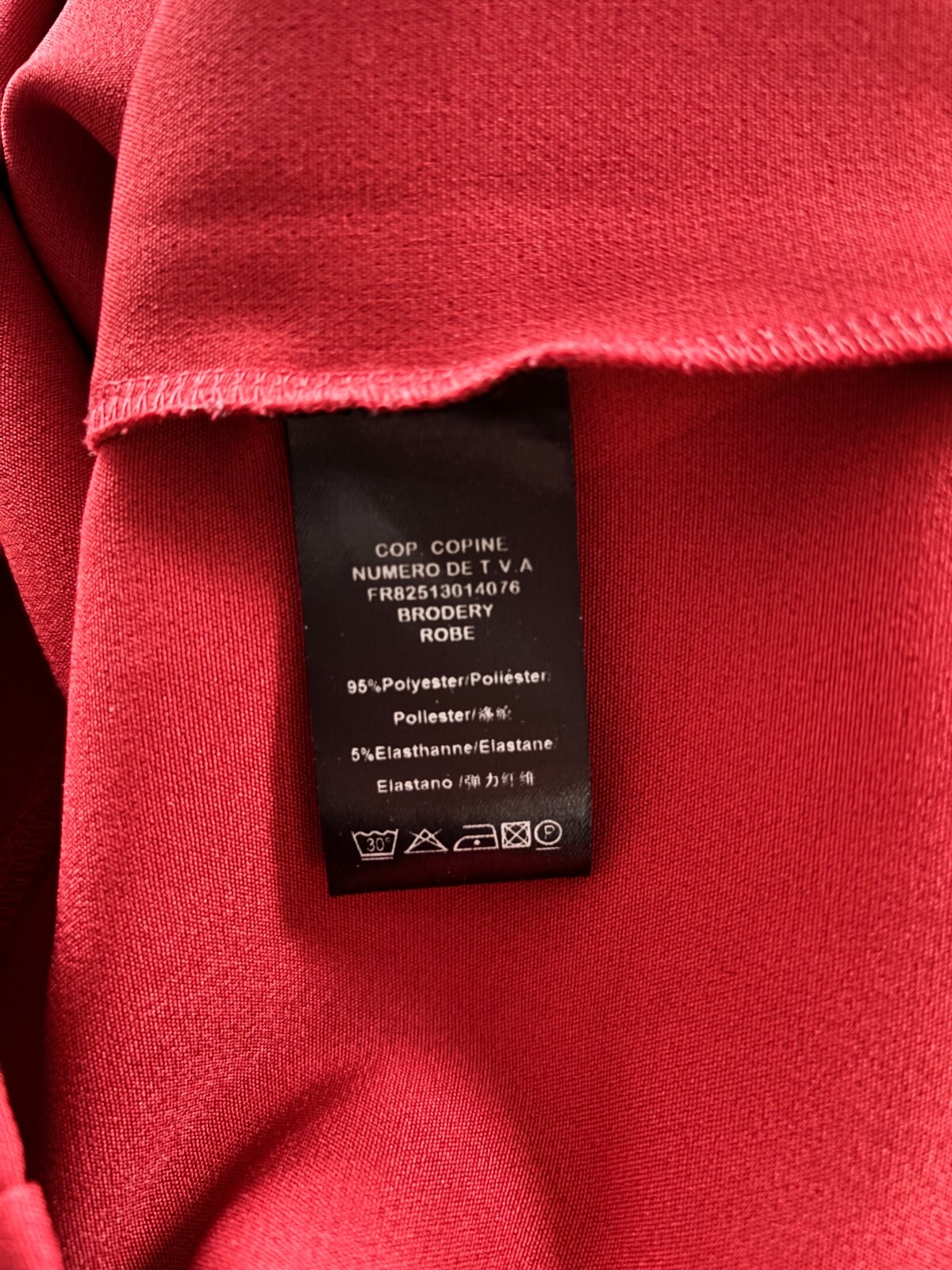 Ruby Red Ruby Red Openwork Cop Girlfriend Dress S… - image 10