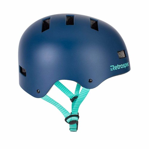 Blue Commuter Helmet Bicycle Skateboard 