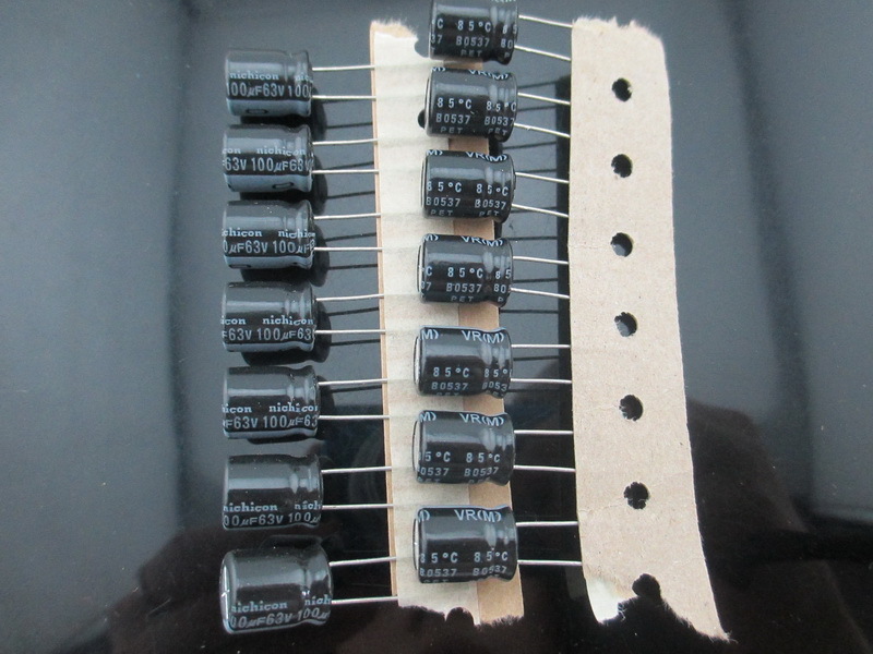 53pcs Nichicon VR 100mfd 63V 100UF electrolytic capacitor 10X12