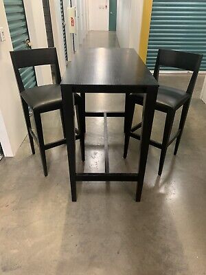 Crate And Barrel Triad High Dining, Kitchen Table Barrel Chairs