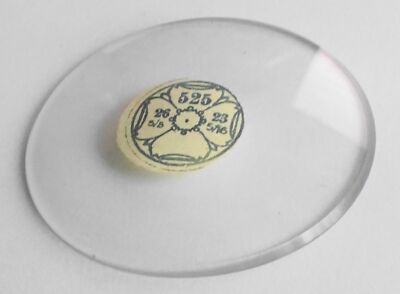 Verre De Montre De Poche (gousset) - Diamètre 36.5 Mm - Neuf Sans étiquette