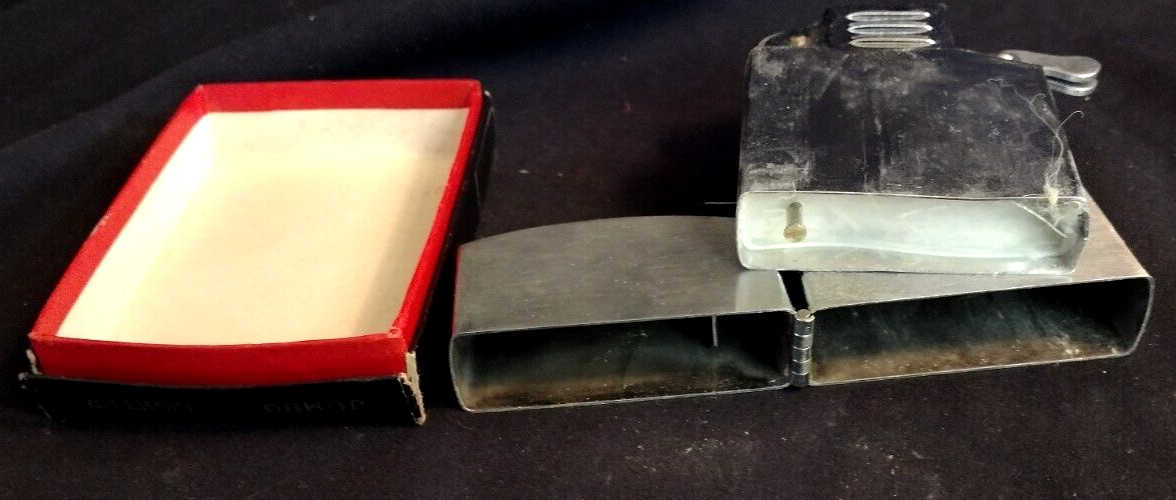 M VINTAGE MID CENTURY JAPAN JUMBO LIGHTER IN BOX