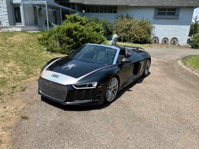LMS-Style Side Blades | Carbon Fiber | Fits Gen 2 Audi R8