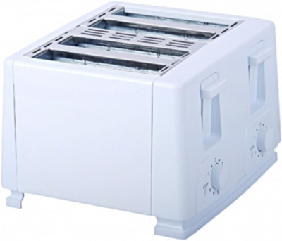 Toaster Cool Touch, 4-Slice, White