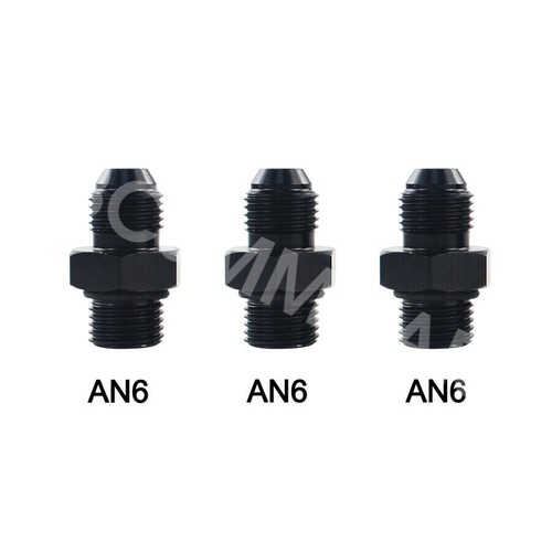 AN-6 6AN Adjustable Fuel Pressure Regulator 30-70 PSI With Oil Gauge 1/8IN NPT - Picture 7 of 11