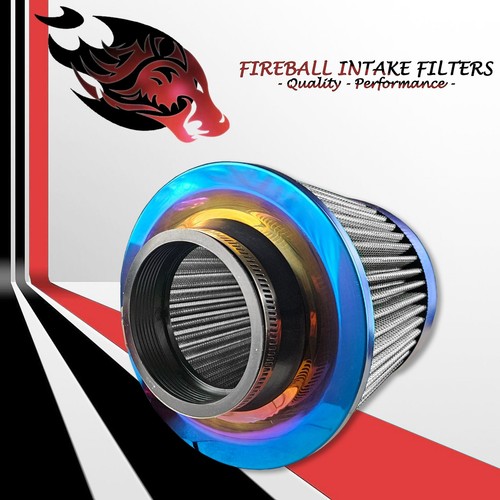 3" Reusable High Flow Performance Cold Air Intake Filter Kit Silver For Chevy - Picture 11 of 13