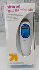 Up Up Infrared Digital Thermometer Ear Forehead Measuring Fever Alert Indicator