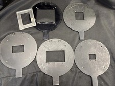 Lot Of 5 Negative Film Carrier Holders For 45 Enlargers 54 CN H H 2424 N 35 N