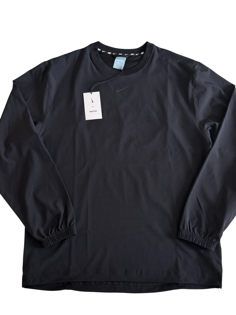 Nike x Drake NOCTA Golf Crewneck Top Black DO2811-010 Size