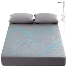 Earthing Grounding Fitted Sheet 95 Cotton Silver Fiber Deep Pocket - FULL XL