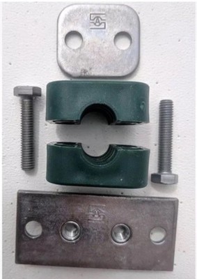 STAUFF Hydraulik Rohrschelle Single Style Solid Body Made in Italy 12 mm