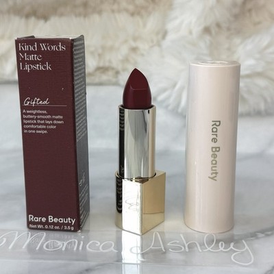 Rare Beauty Kind Words Matte Lipstick Gifted/Deep Dusty Plum Shade New, Box Wear