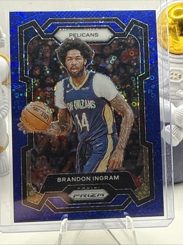 EL.10 Brandon Ingram 2023-24 Panini Prizm #89 Fast Break Blue /150
