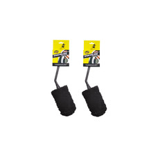 2x Meguiar’s Supreme Wheel Brush Angled – Felgenbürste für effektive Reinigung
