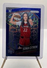 2025 Panini WNBA Prizm #148 Sonia Citron Image Variation Blue Velocity SP💎