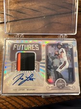 2020Legacy - Futures Patch Autographs Jake Luton #FP-JL Silver /399 (AU, MEM, RC