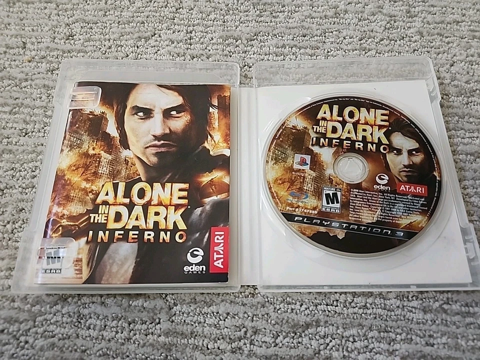 Alone in the Dark: Inferno (Playstation 3) CIB COMPLETE~ PS3 2008 Atari HORROR - Image 2 of 4
