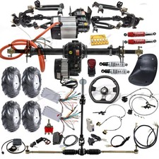 48V 1000W Electric DIY Go Kart Kit, 34