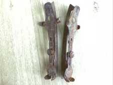 Antique PECK  SNYDERS Ice Skates American Club Vintage Size 11 Old