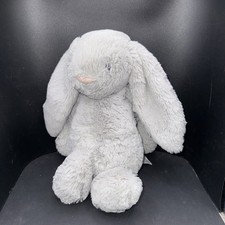Jellycat London Lovey Bashful Shimmer Bunny Grey Stars 12  Plush to16 