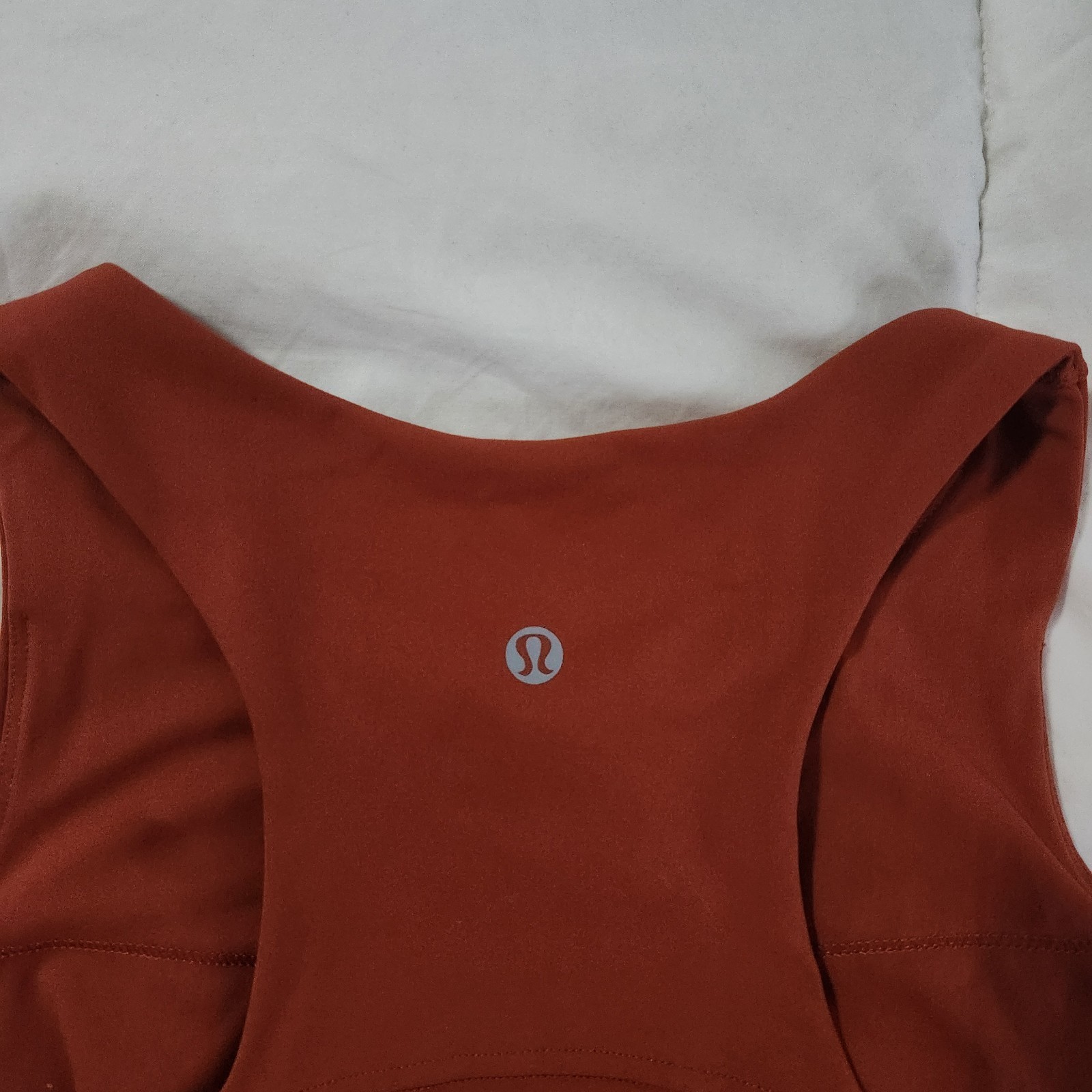 Lululemon Tank Top Sz10? Built in Bra Tank Athleisure Sportswear Gym 