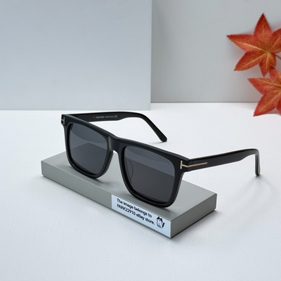 #ad Tom Ford TF906 Square Sunglasses Black Frame Grey Lens 56 17 145 Men $118.00