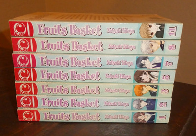 Fruits Basket lot of 7 books! English Manga Lot Natsuki Takaya Romance Comedy