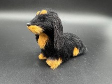 Kurt S Adler Furry Dachshund Ornament 4" long