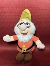Disney Snow White and the Seven Dwarfs Plush Toy Doll 10" Doc