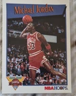 NBA Hoops 1991-92 Michael Jordan Slam Dunk Champion IV Chicago Bulls Card