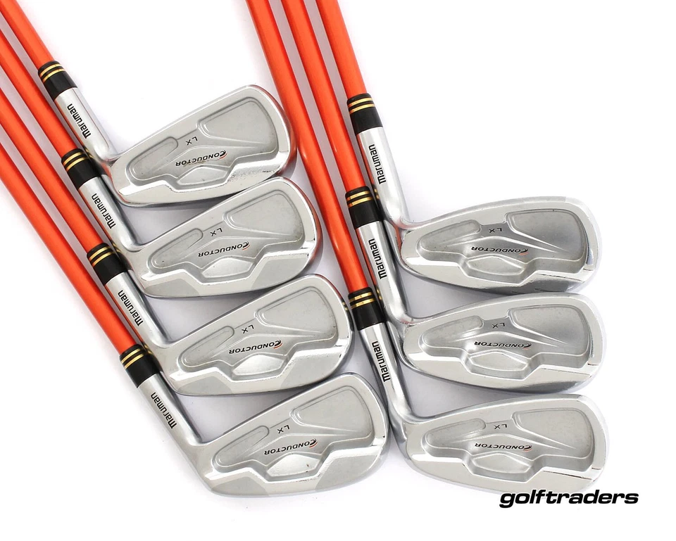 Maruman Conductor LX Forged Irons 4-PW Graphite Stiff Flex +0.5" Longer L3486 - image 2 of 4