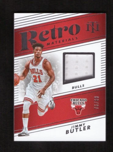 2024-25 Panini National Treasures Jimmy Butler Retro Materials Jersey 76/99