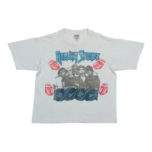 Rolling Stones Steel Wheels Tour Shirt 1980s vintage concert t-shirt, vintage, single stitch, B+ condition