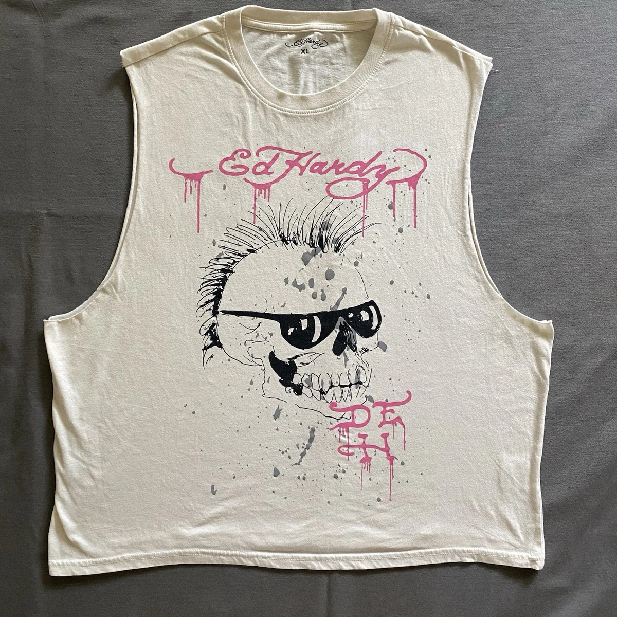 25+ Ed Hardy Sleeveless T-Shirts for Men for sale | Updated Oct 2026