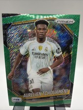 2025-26 Panini Prizm FIFA - Aurélien Tchouaméni Green Shimmer /2 SSP Real Madrid