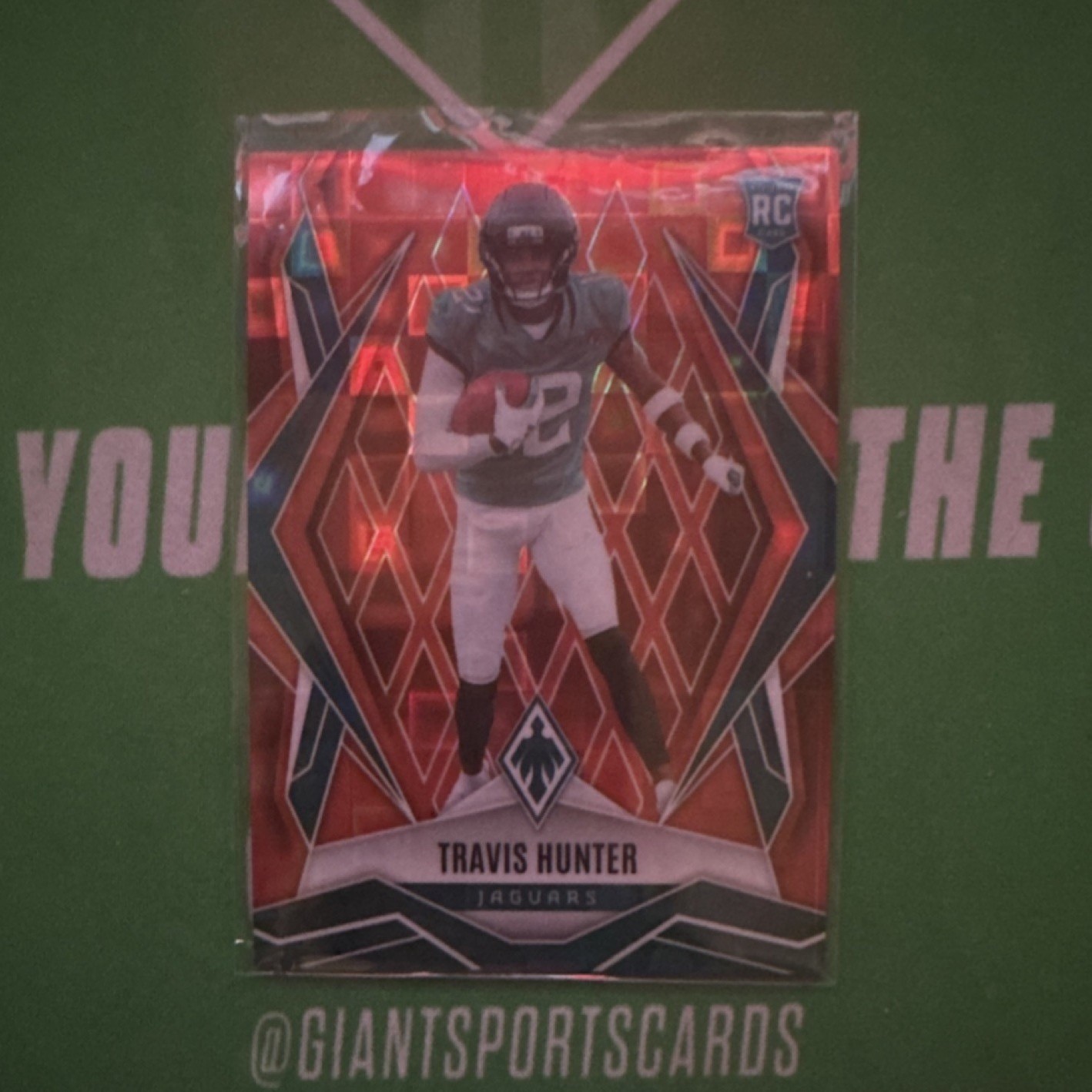 Panini 2025 Phoenix Travis Hunter Jaguars #157 Orange Pandora /189 Rookie