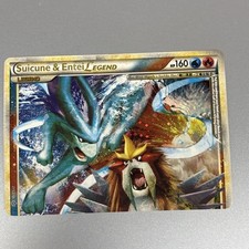Pokémon CCG Suicune & Entei Legend Black 94/95 LP