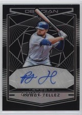 2019 Panini Chronicles Obsidian Rowdy Tellez #OA-RT Auto hg6