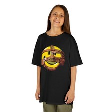 Mick Foley Mankind Mask Kids Tshirt Pro Wrestling T-Shirt for Youth Kids