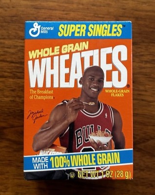1991 Micheal Jordan Mini Wheaties Box  - Sealed  - Unopened - Chicago Bulls