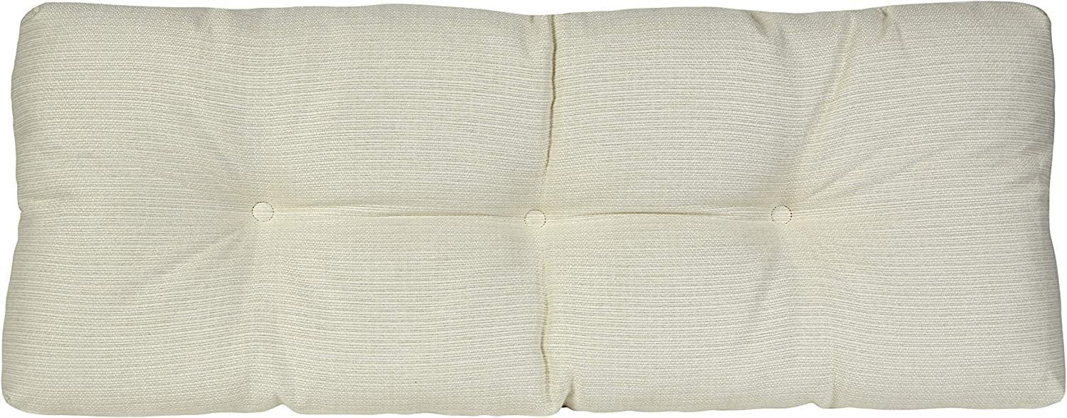 The Gripper Omega Non-Slip Tufted Bench Cushion for Indoor Furniture, Entrywa...
