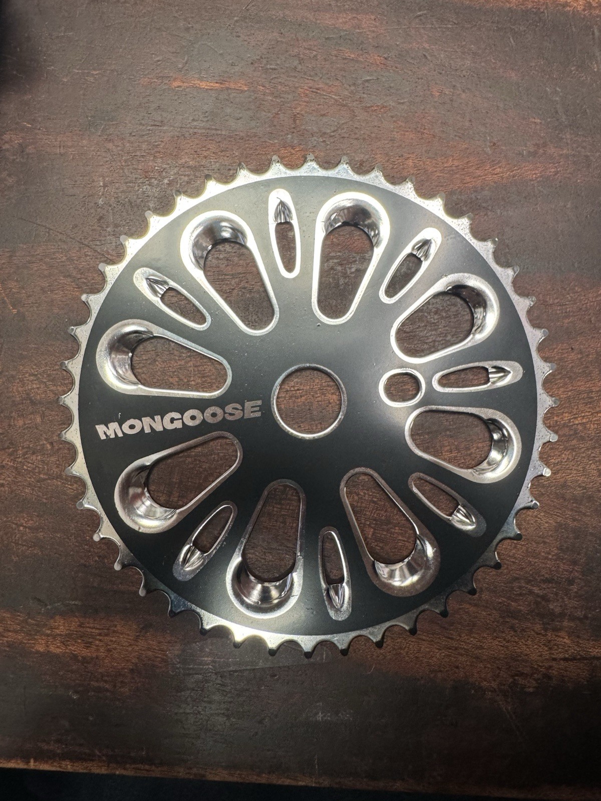 Mongoose BMx Old School New 44T Chainring Sprocket Pro wheel