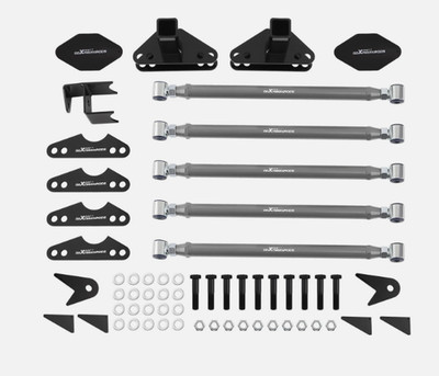 maXpeedingrods Universal Parallel 4 Link Kit Both Ends Adjustable Suspension ...