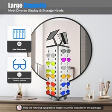 Retail Sunglass Display Stand Sunglasses Rack Holder Shelf For 44Pairs Glasses