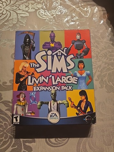 The Sims Livin' Large Expansion Pack - PC Game Add-on With New Careers & Items