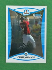 2008 Bowman Baseball 1st Bowman Chrome Prospects #BCP81 Chris Johnson