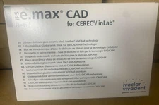 Vivadent Ivoclar IPS e.max CAD CEREC Blocks InLab 5/Pk All Sizes Shades
