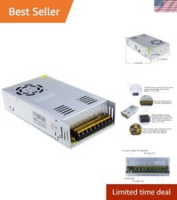 AC 110V/220V to DC 12V 30A 360W Universal Regulated Switching Power Supply Tr...